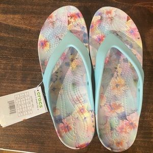 Croc sandals
